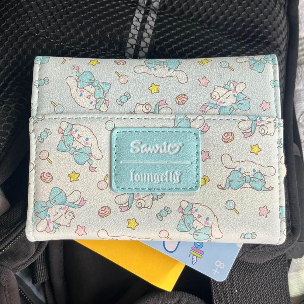 Loungefly Sanrio Cinnamoroll Pastel Blue White Wallet
